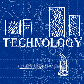 Technology graphic